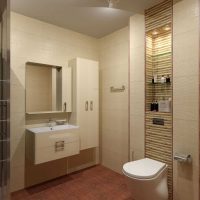 the idea of ​​an unusual interior bathroom photo