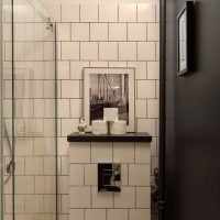 idée d'une image de salle de bain de style lumineux
