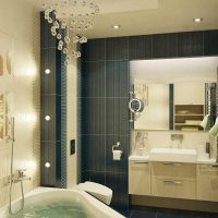 the idea of ​​a bright style bathroom photo