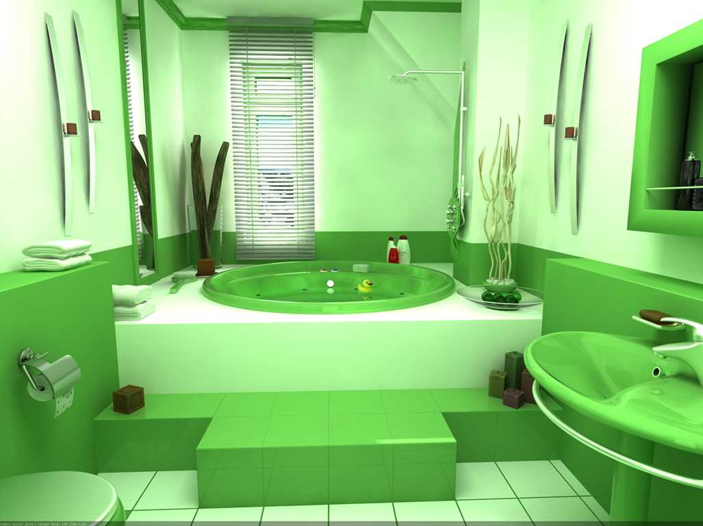version of the beautiful interior of the bathroom with a window