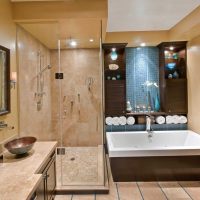 beautiful design option large bathroom picture