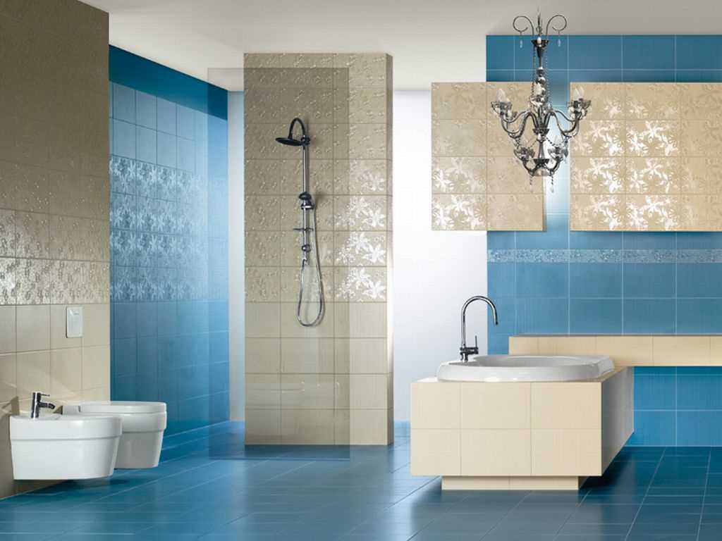 the idea of ​​a beautiful style of a large bathroom