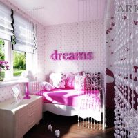 version of the unusual design of a nursery for a girl photo
