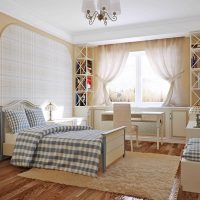 the idea of ​​a beautiful design of a children's room picture
