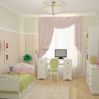 idea of ​​a bright interior for a child’s room photo