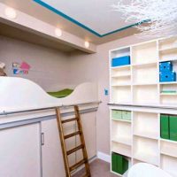 option pour un intérieur lumineux d'une photo de chambre d'enfant