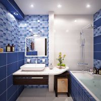 idée d'une salle de bain de style moderne photo 4 m²