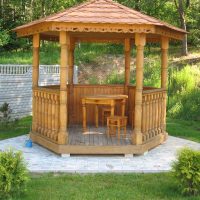 version of the modern style of the gazebo picture