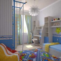 option bright style nursery for two boys picture