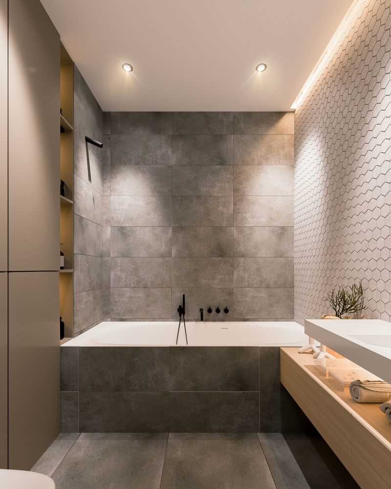 the idea of ​​a beautiful bathroom style 2017