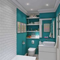 the idea of ​​a beautiful bathroom interior 2017 photo