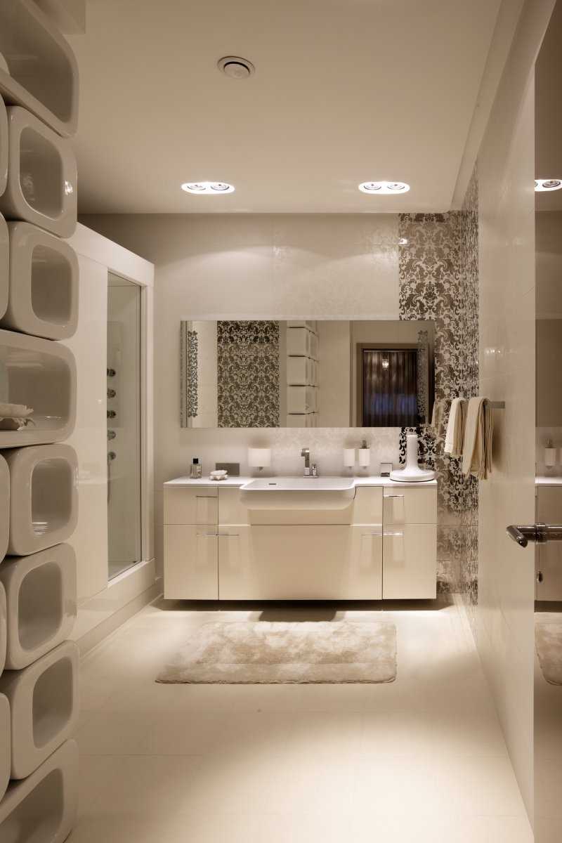 l'idée d'une belle salle de bain dans un style classique