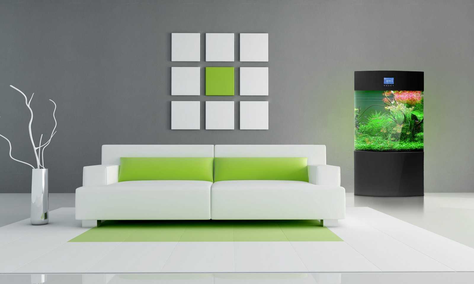 versione del bellissimo design del soggiorno in stile minimalista