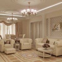 example of a beautiful interior living room 19-20 sq.m photo