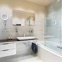 version of the unusual style of the bathroom 5 sq.m picture