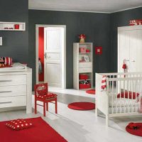 l'idée d'un beau décor pour l'image d'une chambre d'enfant