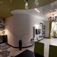 example of a light decor of a modern apartment 50 sq.m photo