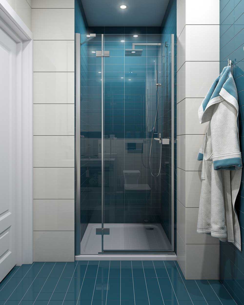 idée d'un style insolite d'une salle de bain de 3 m²