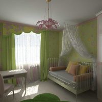 version of the bright style of the children's room photo