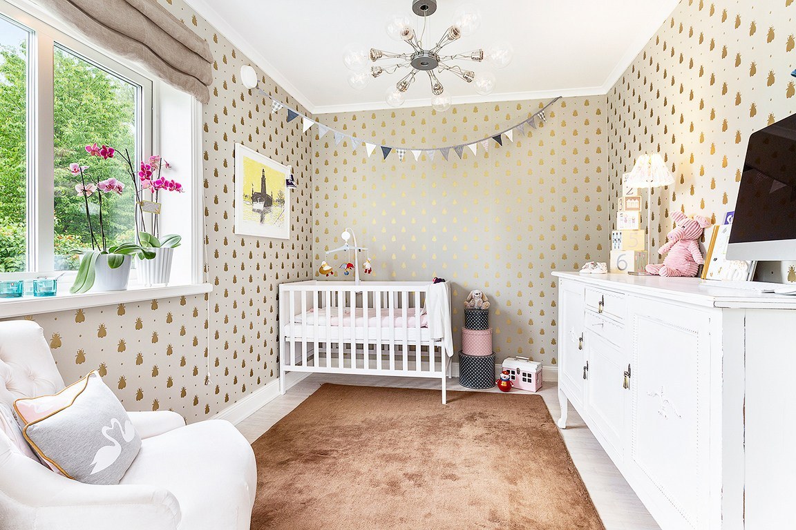 variant of a beautiful style of a children's room