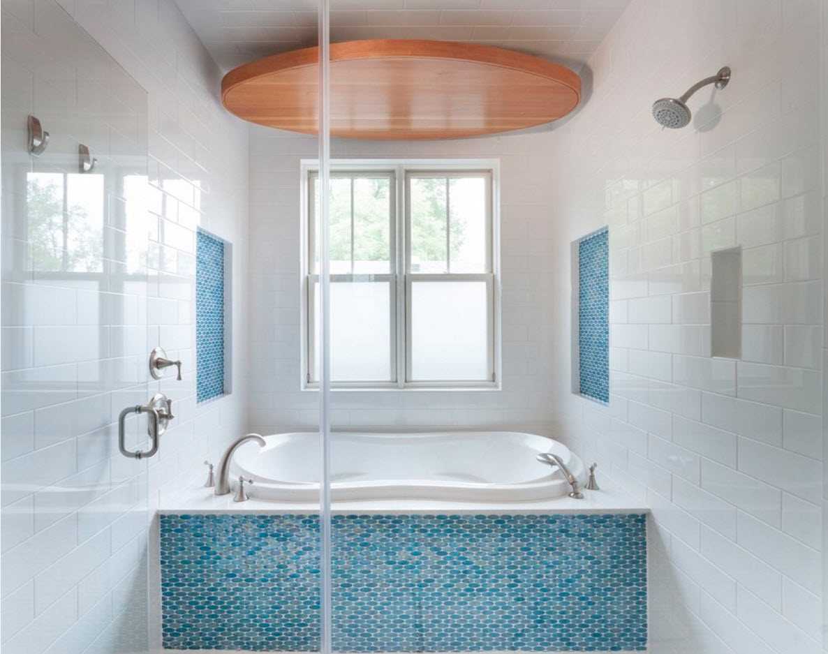 Idée de conception de salle de bain lumineuse 2017