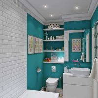 idée d'une belle salle de bain style photo 4 m²