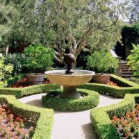 the idea of ​​a beautiful garden landscape design picture
