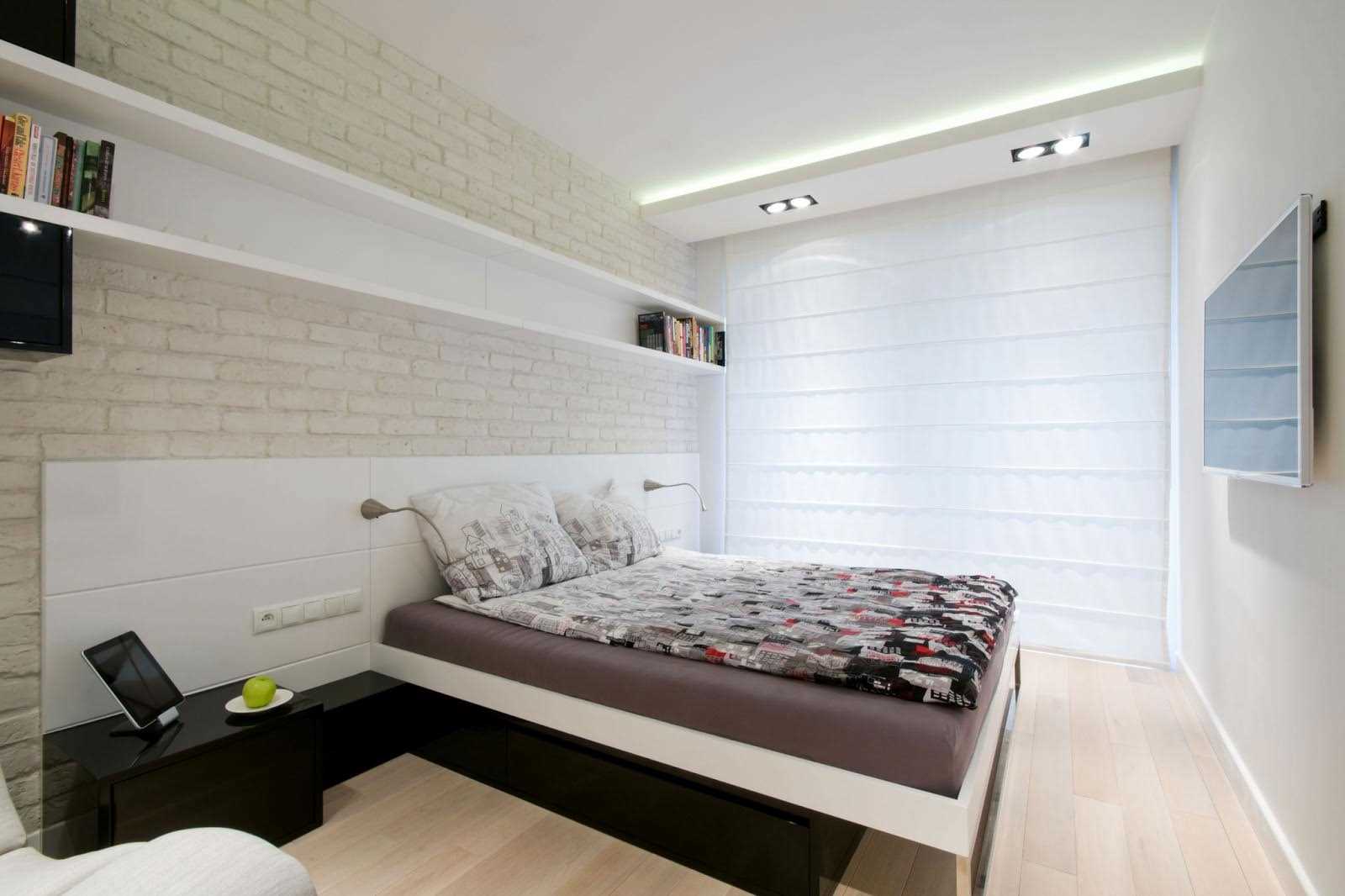 variant of a beautiful bedroom style in white