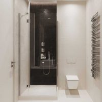 the idea of ​​a bright style bathroom 4 sq.m picture