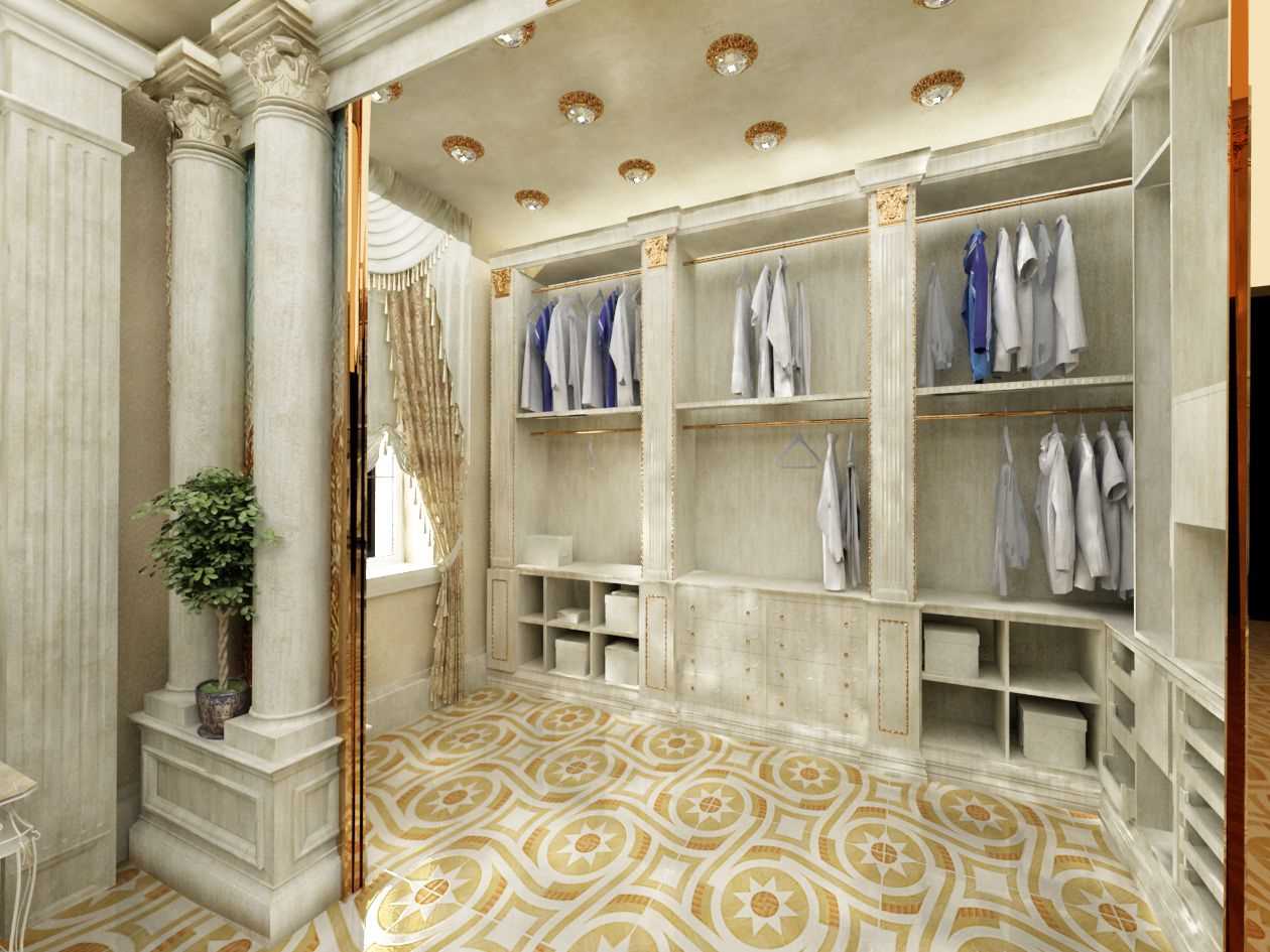 idea of ​​modern dressing room design