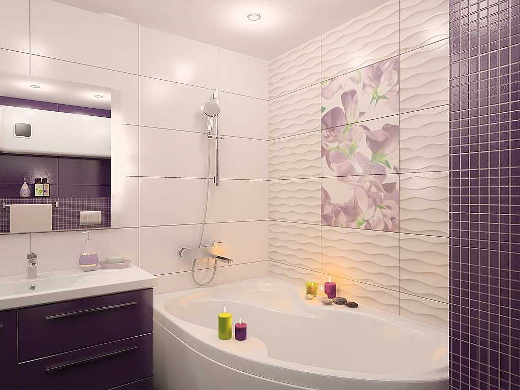 version of the beautiful style of the bathroom 2.5 sq.m