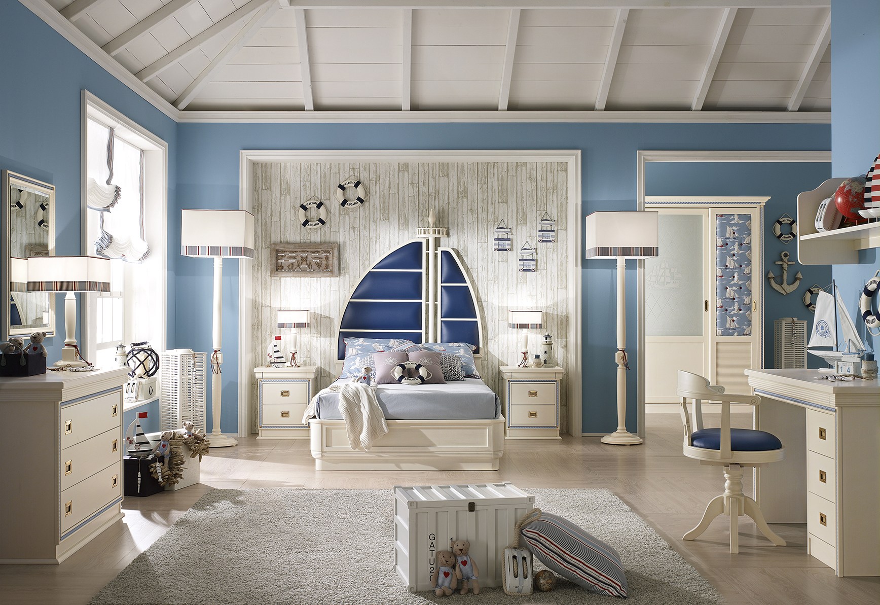 option for a bright interior of a children's room