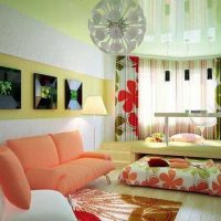 option light style living room 19-20 sq.m picture