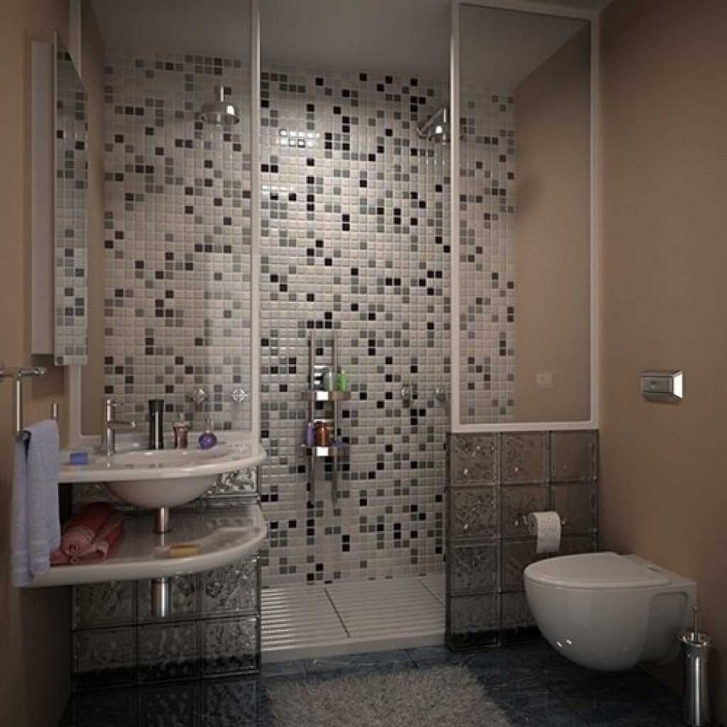 L'idée d'un intérieur de salle de bain moderne 2017