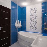 l'idée d'une belle salle de bain design 4 m² photo
