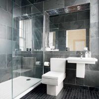 the idea of ​​a beautiful style of the bathroom 2017 picture