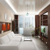 living room design 18 square meters