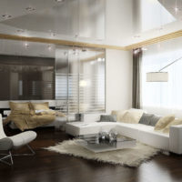 living room 18 m2 modern