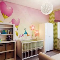 the idea of ​​a bright design of a room for a girl 12 sq. m picture