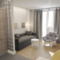 variant of bright design studio apartment picture