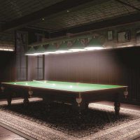 idea of ​​an unusual style of billiard photo