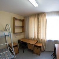 idea of ​​bright style of a small dorm room photo