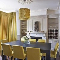 idea of ​​a bright dining room style photo