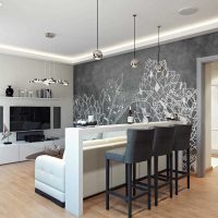 idea of ​​a beautiful Scandinavian style apartment interior picture