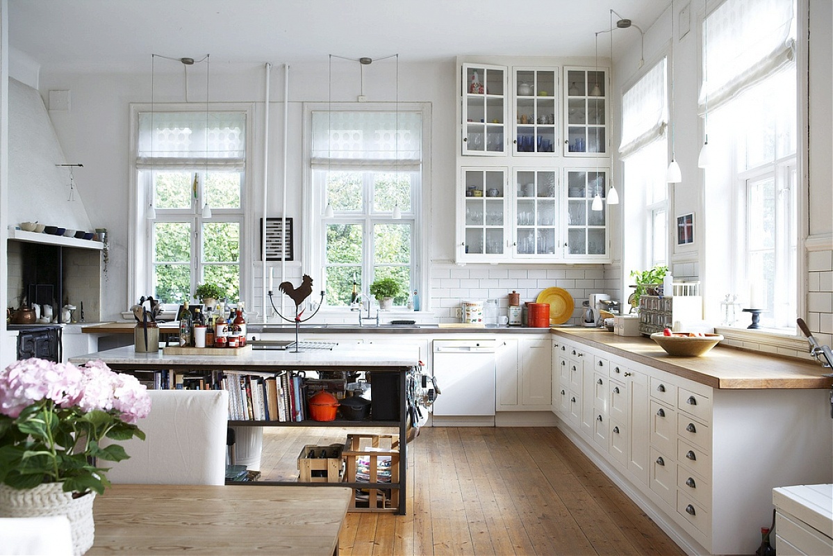 the idea of ​​a bright room style in the Scandinavian style