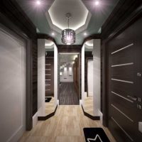 version of the bright style of the modern hallway of the photo room