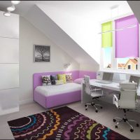 version of the bright modern design of the children's room picture