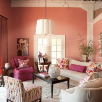 example of the use of pink in a beautiful room decor photo