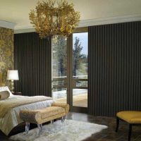 An example of the use of modern curtains in a beautiful design apartment picture