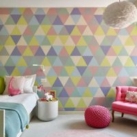 example of a beautiful modern interior of a children's room photo